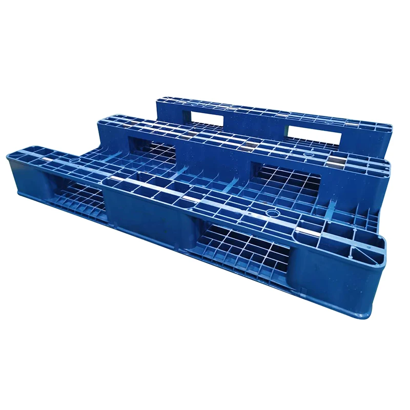 Customized 1200X1000 Heavy Load Plastic Pallets Stackable Hygienic Smooth Surface Plastic Pallet