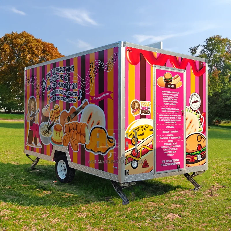 Best Price In Truck Sale Food For Germany Mini Food Truck Carts