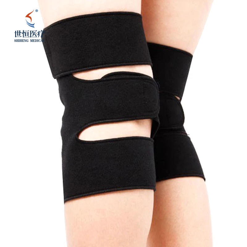 self heating knee support