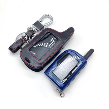 Leather Car key Case For NFLH M4 New 2014 magicar 4 Scher Khan 4 Scher Han 4 driving stick