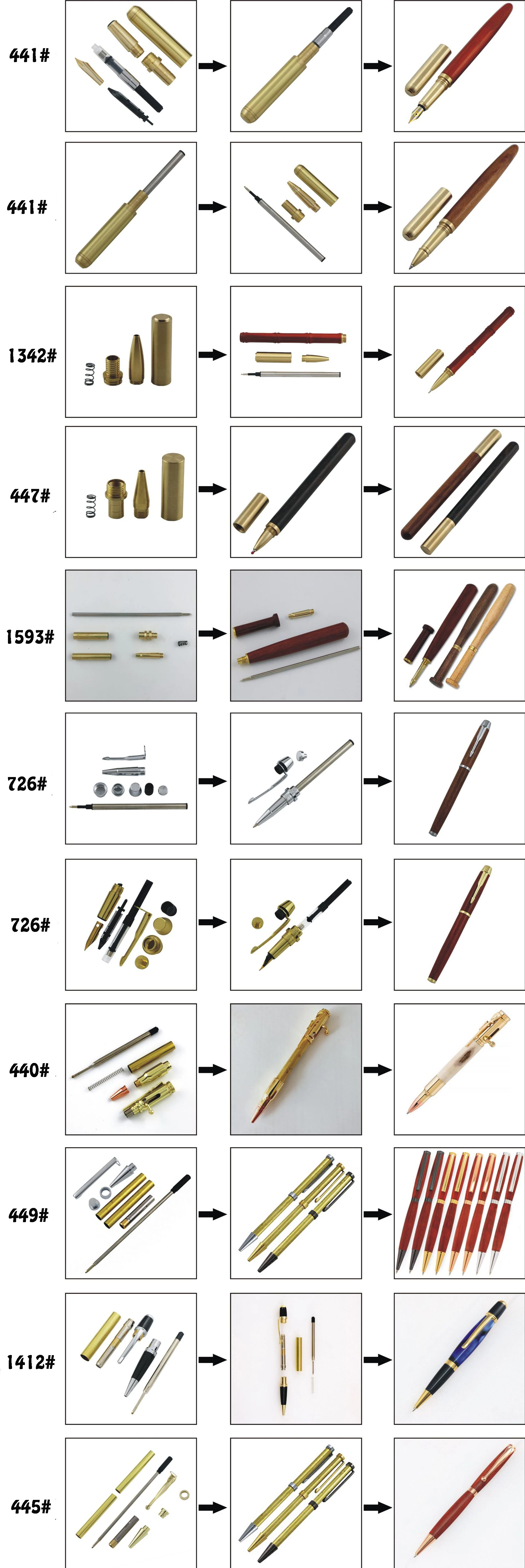legacy woodturning kit diy pen parts