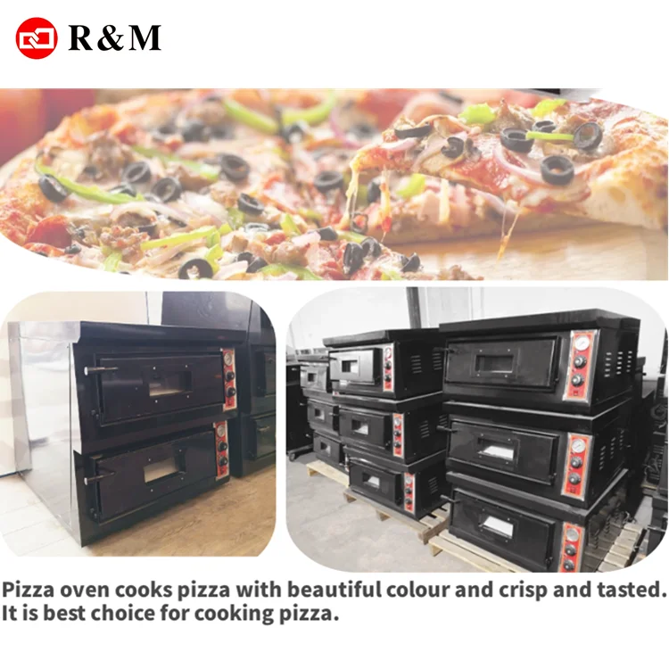 Manufactures Indoor Deck Cheap Italian Portable Electric Fast  Commercial Pizza Ovens Stone Pizza Oven Price Sale Commercial