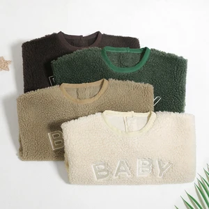 New High Fashion Autumn Spring Kids Clothes Long Sleeve Crew Neck 100%Polyester Children Sweatshirt