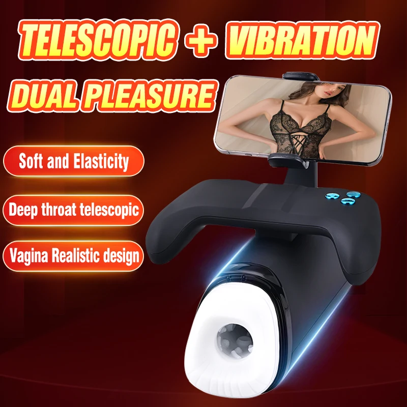 Best Selling Gadget Automatic Masturbation Extremely Narrow Vibrator Masturbator Cup Masterbad Machine for Man