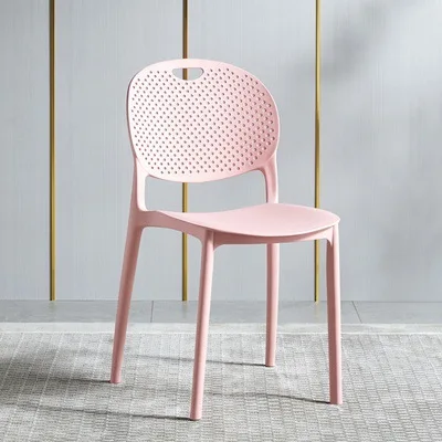 Free Sample Factory Wholesale Garden PP Plastic Popular Stackable Dining Chair for Restaurant
