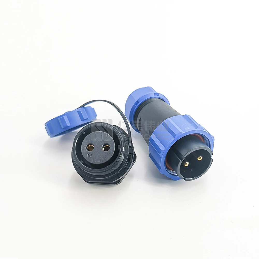 SP17 2-5 Poliger IP68 Wasserdichter Stecker – Buchsensteckverbinder Für Kabel