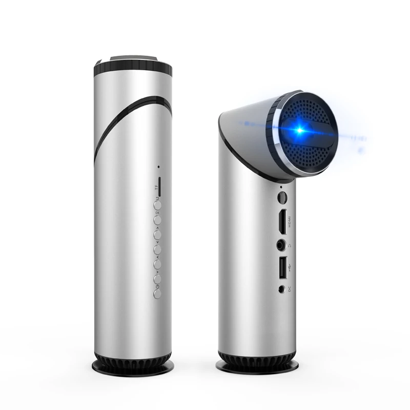 
 2019 Kixin K5h hd 3D Мини Android DLP 6000 люмен проектор мини светодиодный проектор для домашнего кинотеатра портативный dvd pico проектор  