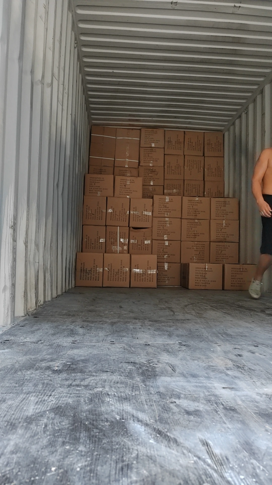 Packaging & shipping specifications