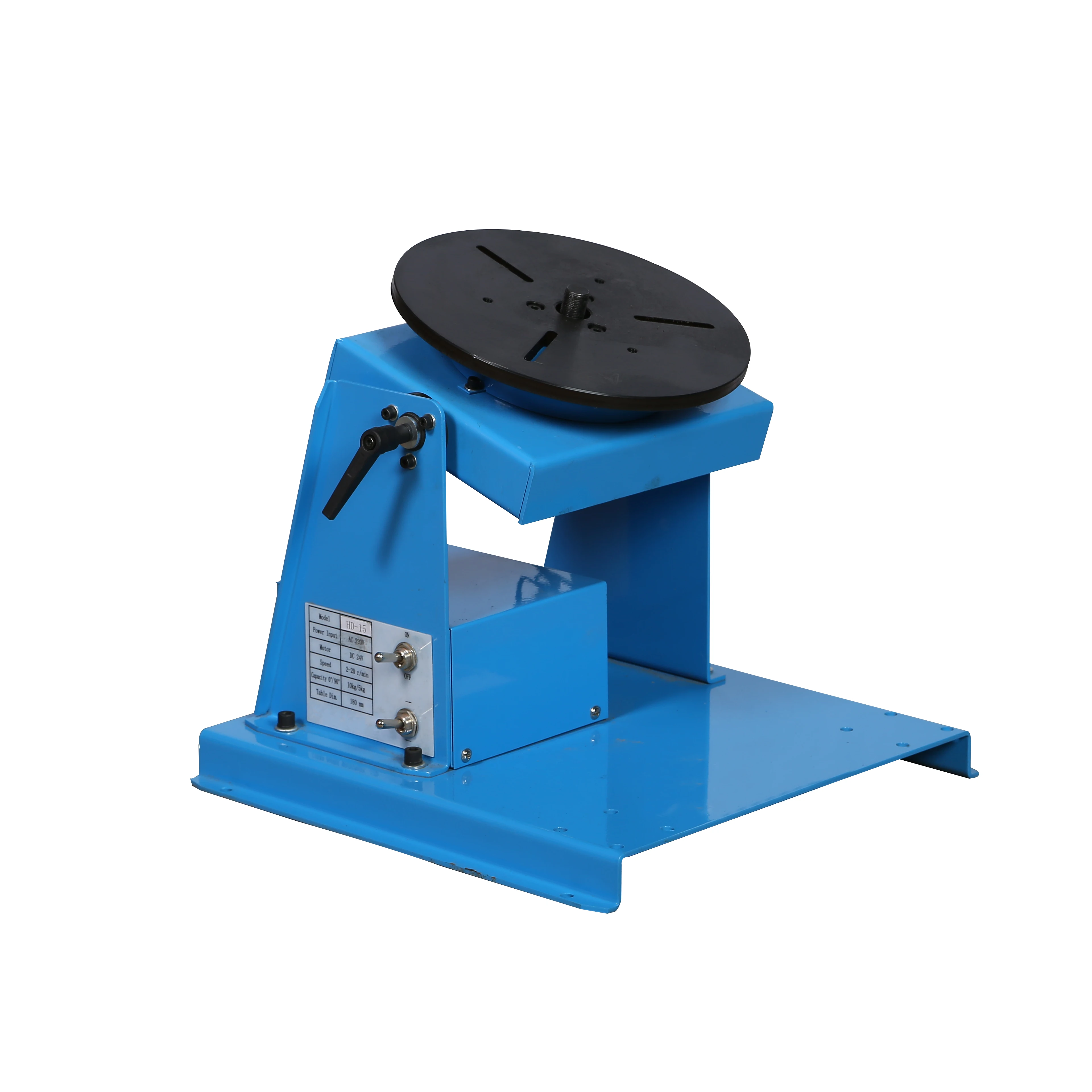 MINI Small Payload 10kg 1 Axial Rotator  Welding Rotary Table  Positioner with Fixture Chuck