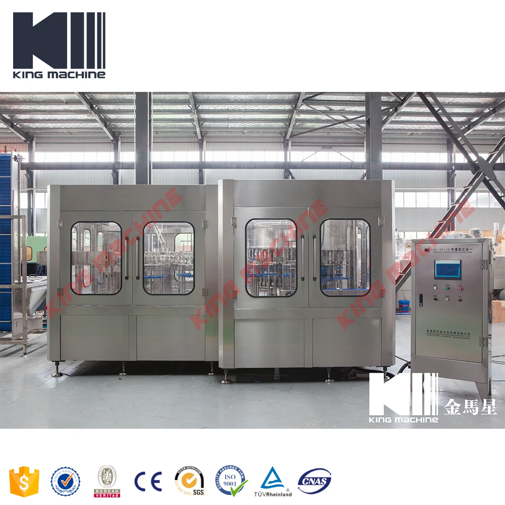 Zhangjiagang king Machine Complete Water Production Line Filling Machine