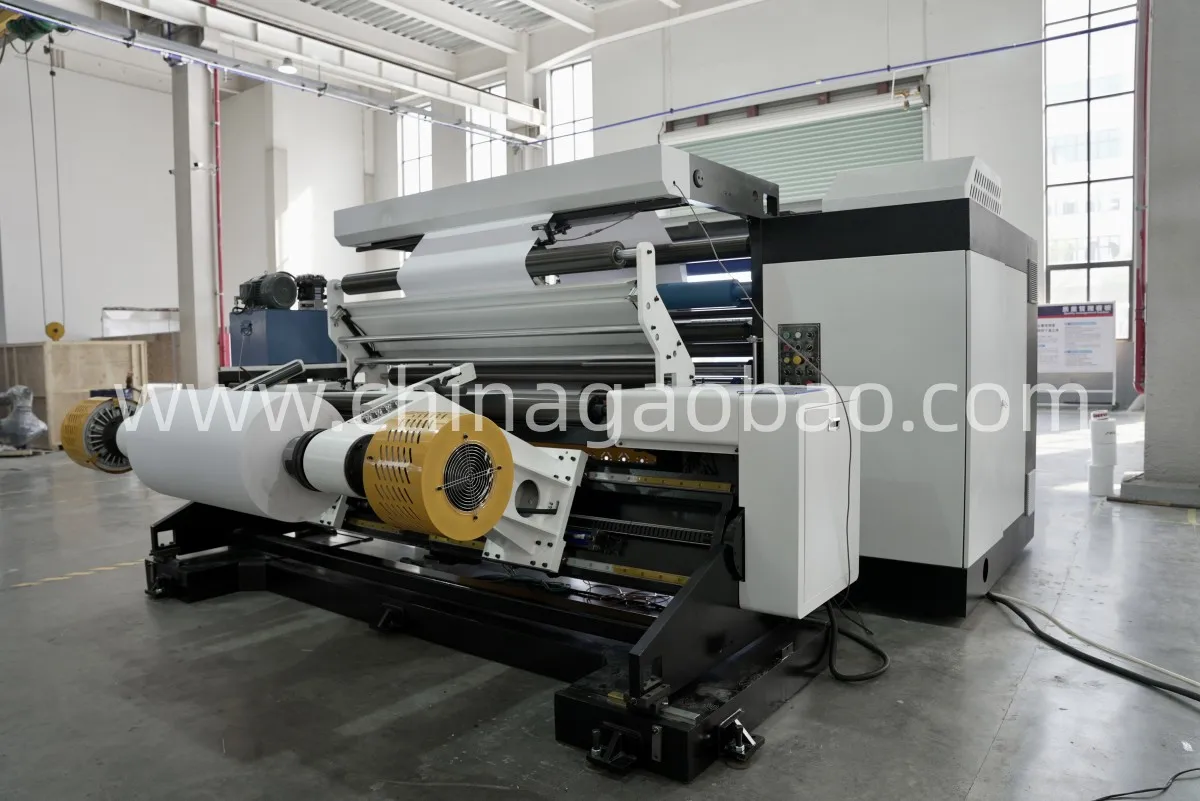 CM1700 Full Automatic PET OPP CPP PE PVC Plastic Film Slitter Machine Laminated Paper Adhesive Roll Slitting Rewinding Machine