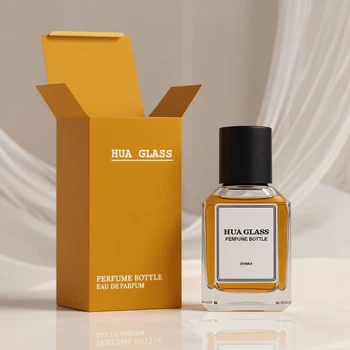 Luxury High Quality Matte Black Magnetic Lid 30ml 50ml 100ml Crimp Sprayer Customized Packaging Long Lasting Fine Mist Sprayer