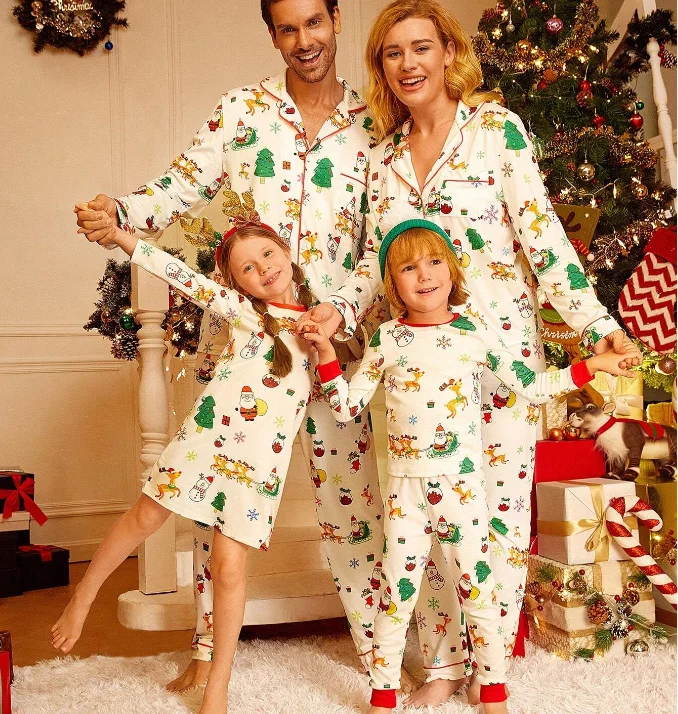 Shop Our Collection of Christmas Cartoon Printed Sleepwear