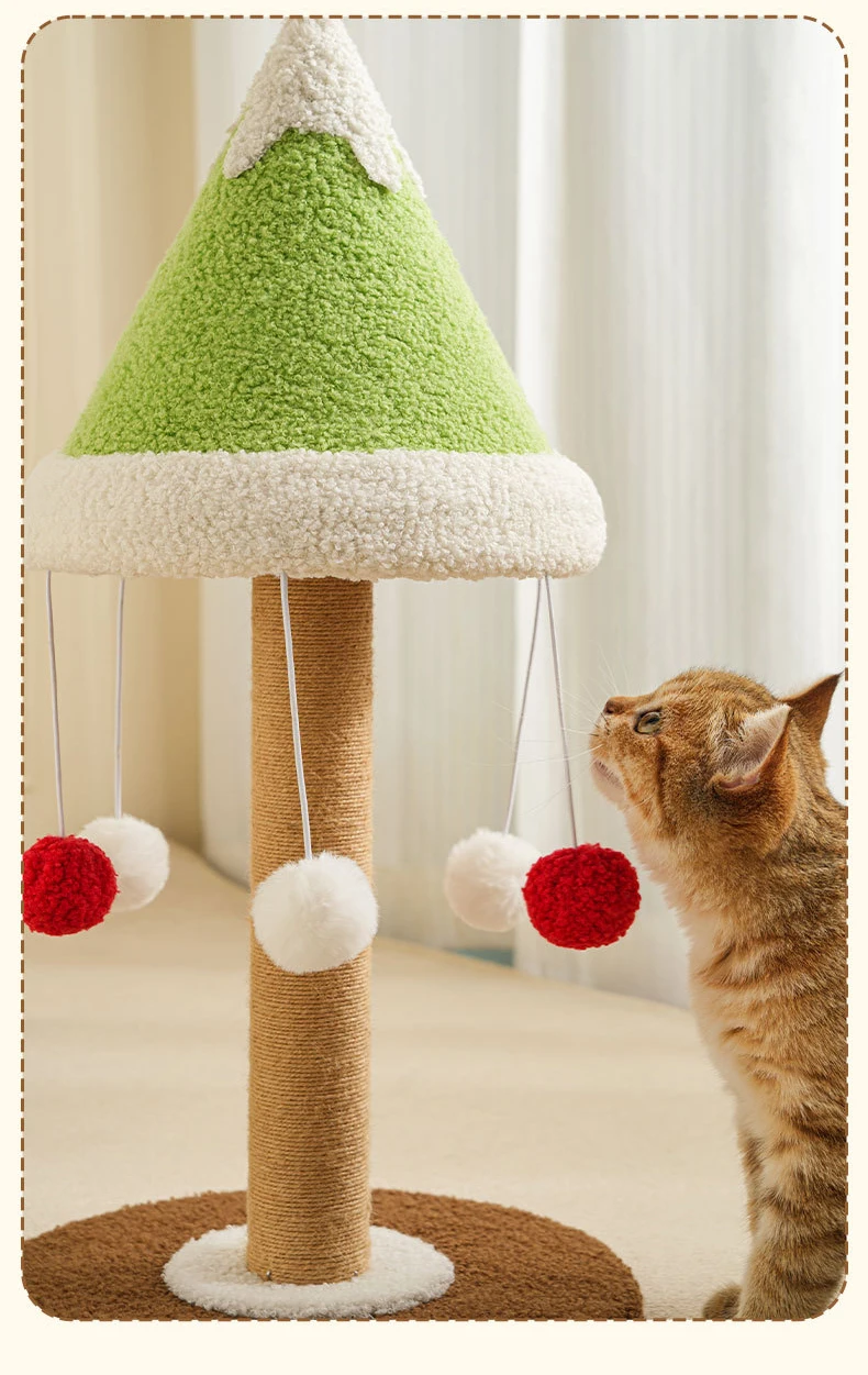 Cat Climbing Frame Grab and Play a cat Scratch Board Toy Rope Grab Column Catch cat Products manufacture