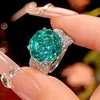 open size Parra green ring