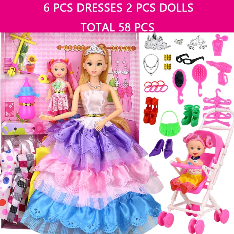 Low Price Little Princess Doll Princess Wedding Suit Doll Play Set ...