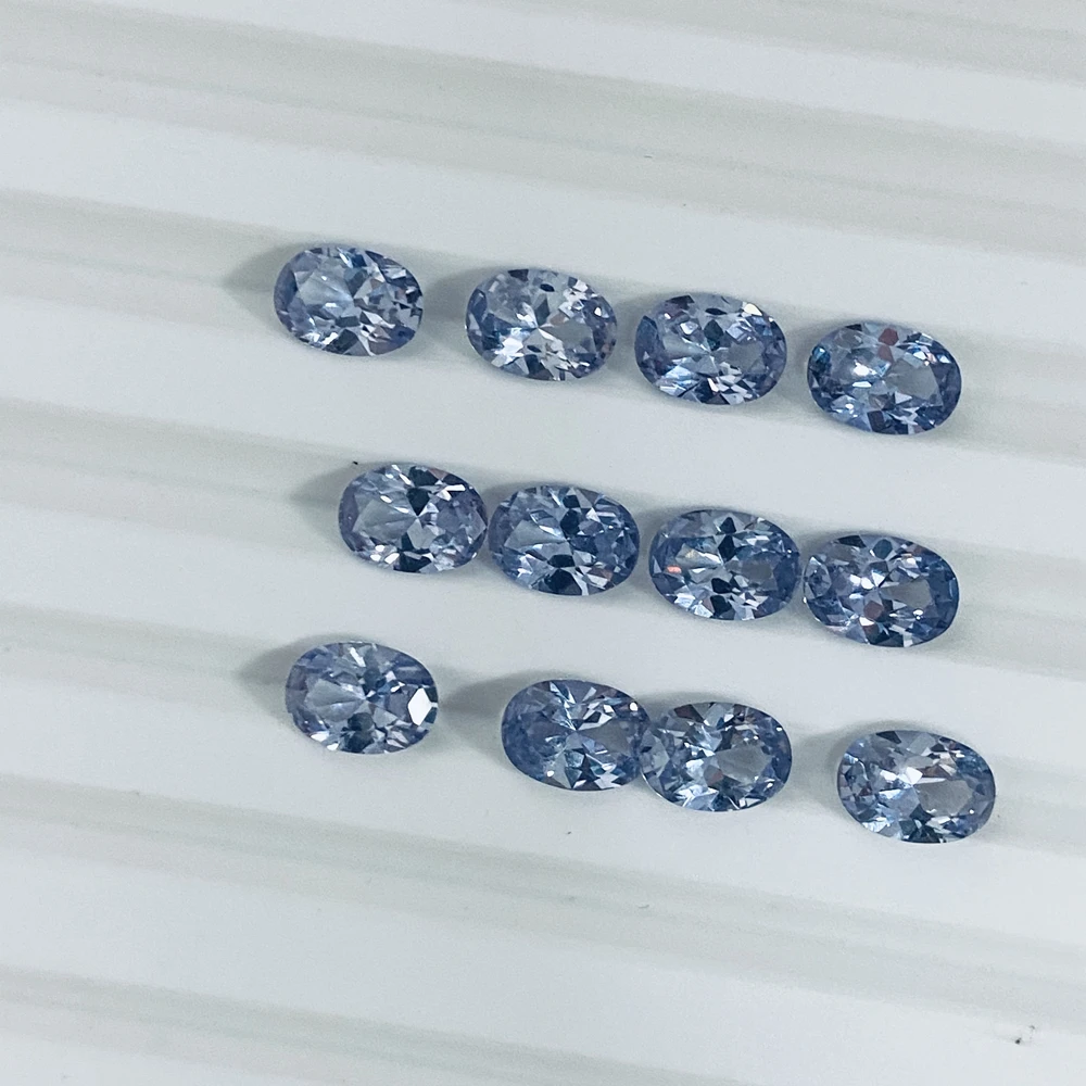 45# Corundum Alexandrite Stone Lab Created Color Change Sapphire