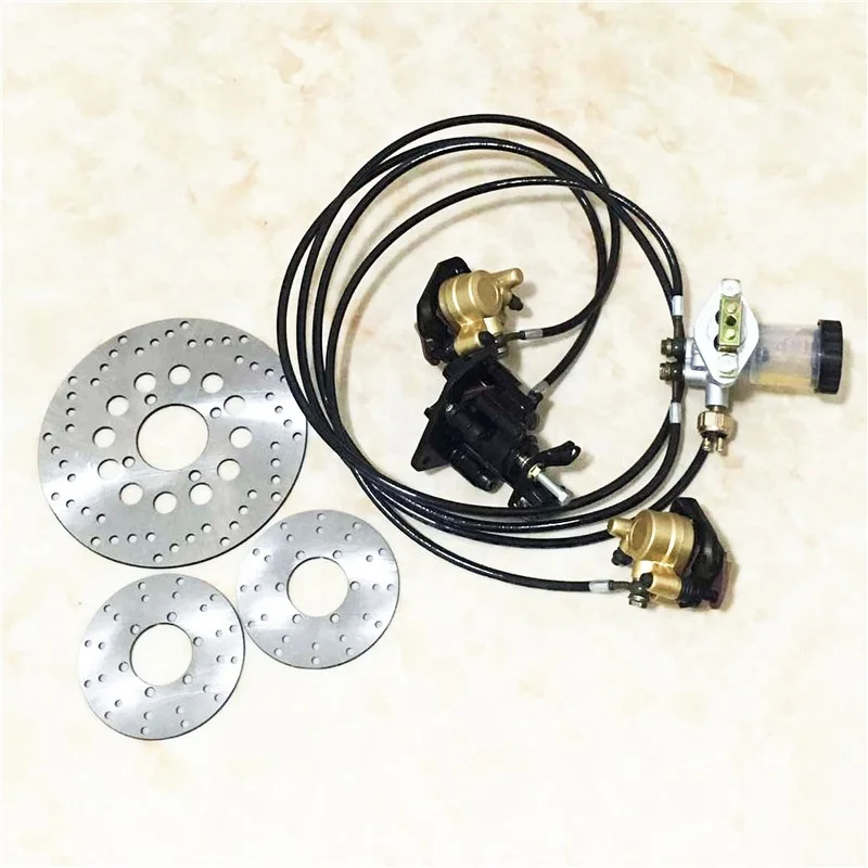 Quad тормозной диск ATV роторов металлик колодки комплект на запчасти