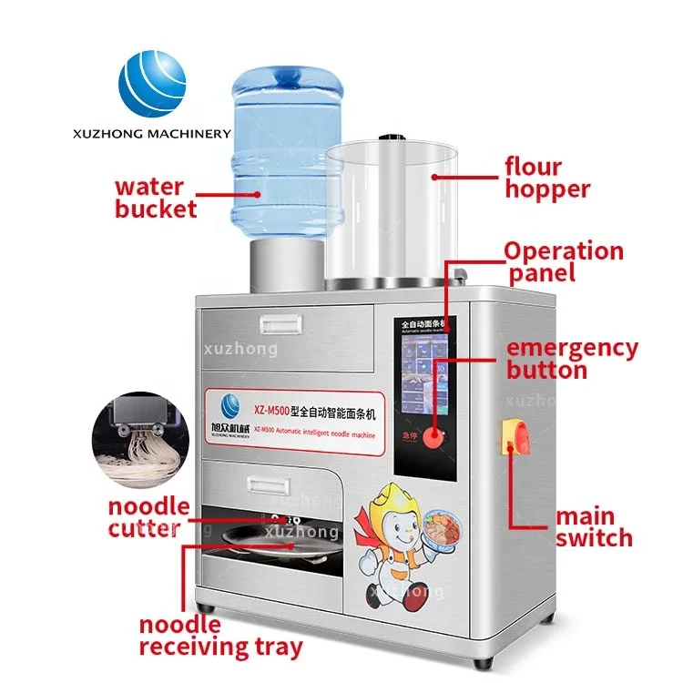 Intelligent Noodle Making Machine Automatic Rice Vermicelli Noodle Making Machine Fresh Noodle Grain Product Making Machine