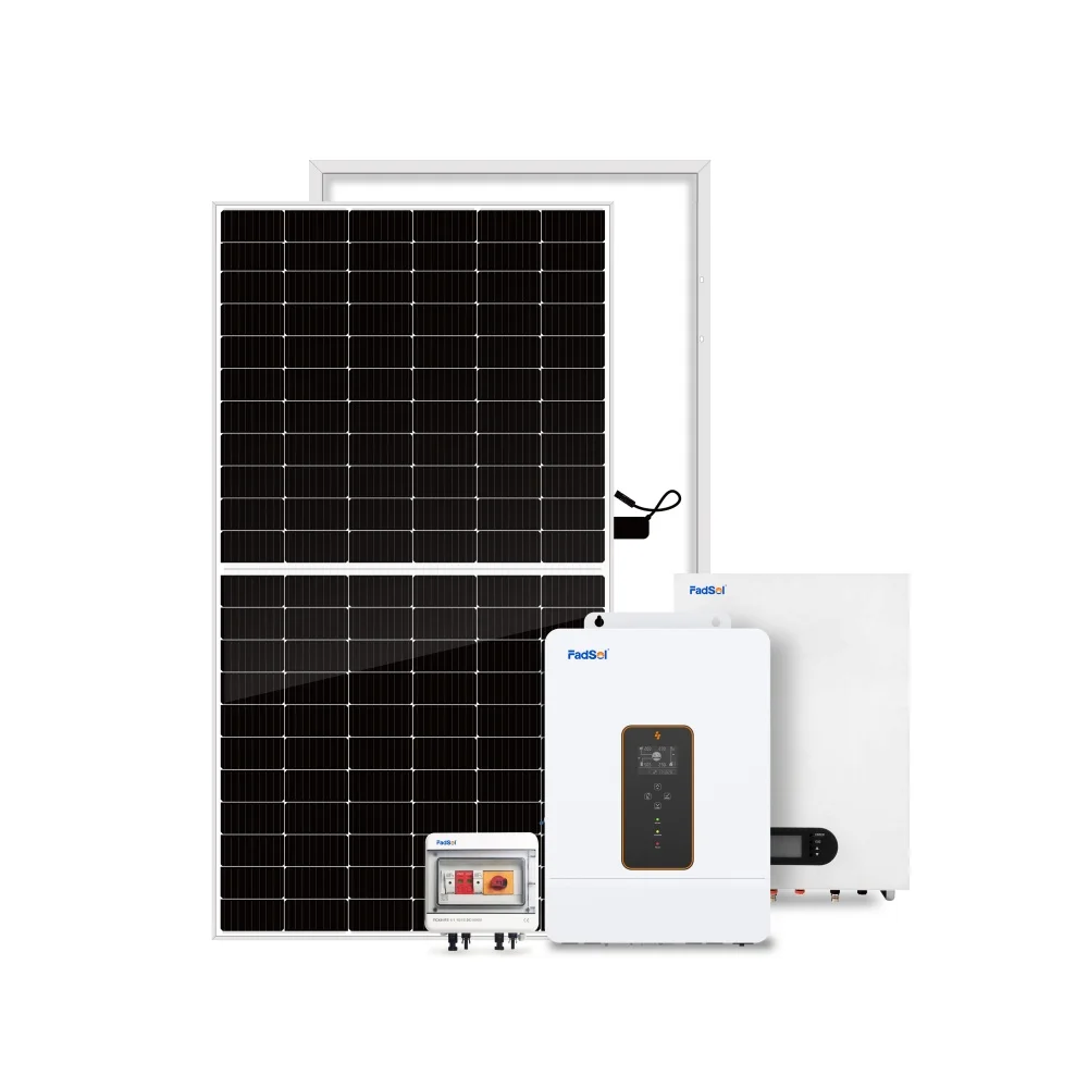 Système d'énergie solaire hors réseau 110V Système d'énergie solaire standard américain de 10KW pour maison  