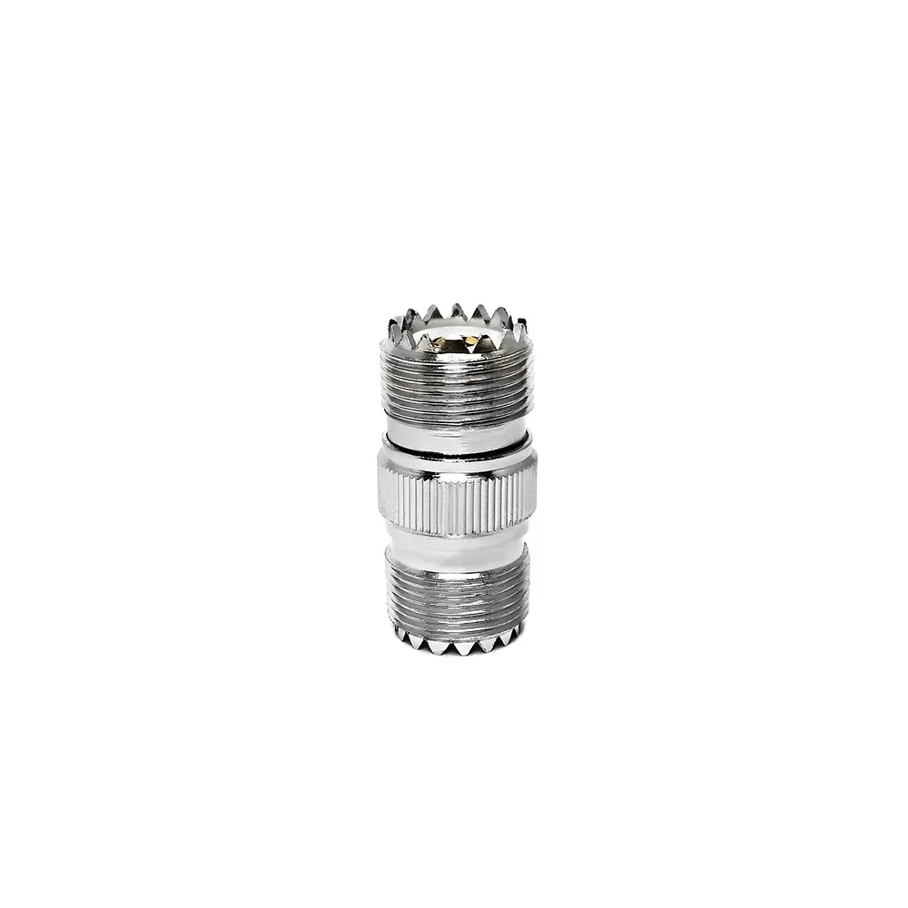 High Quality  Adapter  SO239 Uhf Jack  Female to Uhf Female Jack  PL259 Rf Coaxial Connector Adaptor ROHS in Stock