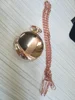 polished rose gold