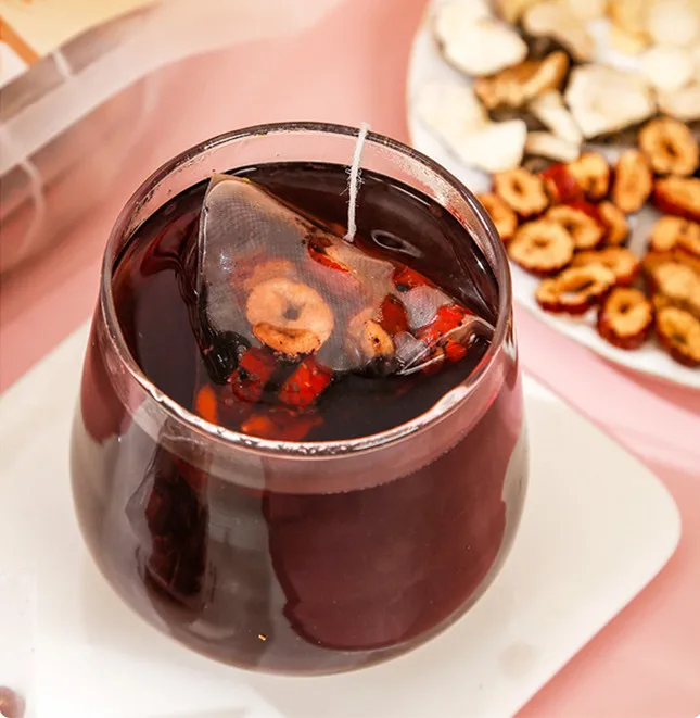 TZ04 OEM Five Treasure Tea Energy Herbal Tea  Honeymoon Herbal Tea Mix for Healthy Liver