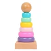 Torre arcobaleno di macaron