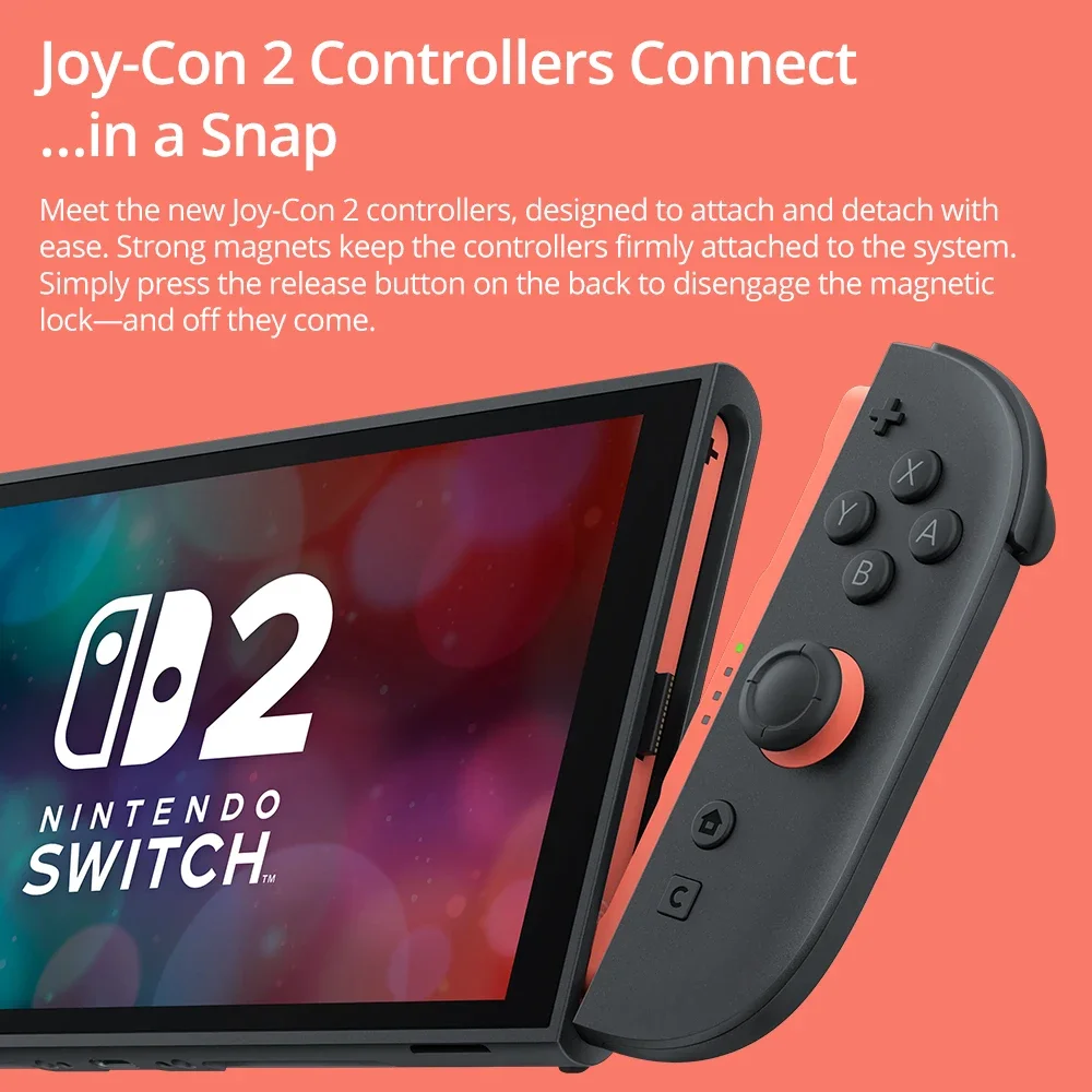 Nintendo Switch 2 - the Ultimate Handheld Gaming Console