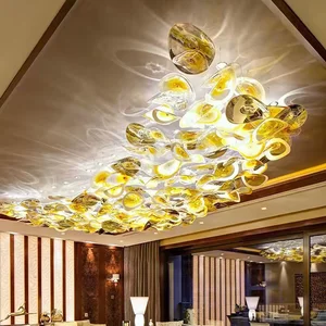 Project Modern Design Decorative Pendant Light Lobby Villa Hotel Banquet Hall Lighting Custom Chandelier