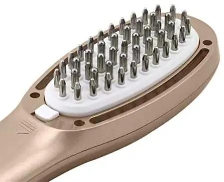 Factory wholesale  Anti Hair Loss Head Care Electric Massage Comb Brush with USB Rechargeable