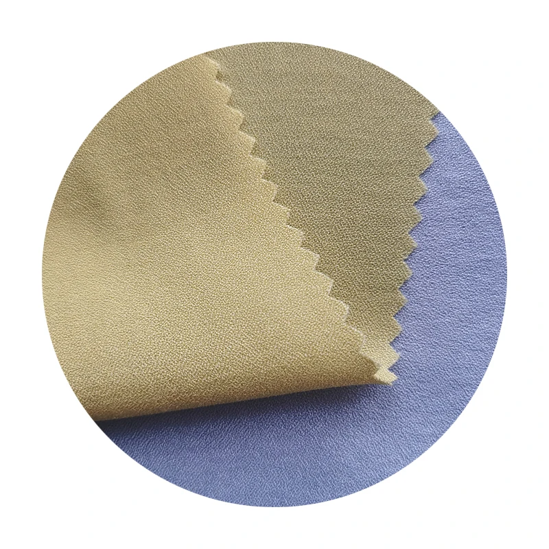 54% полиэстер 46% искусственный шелк Cupro ткань 60S как женское платье из спутанного вискозы