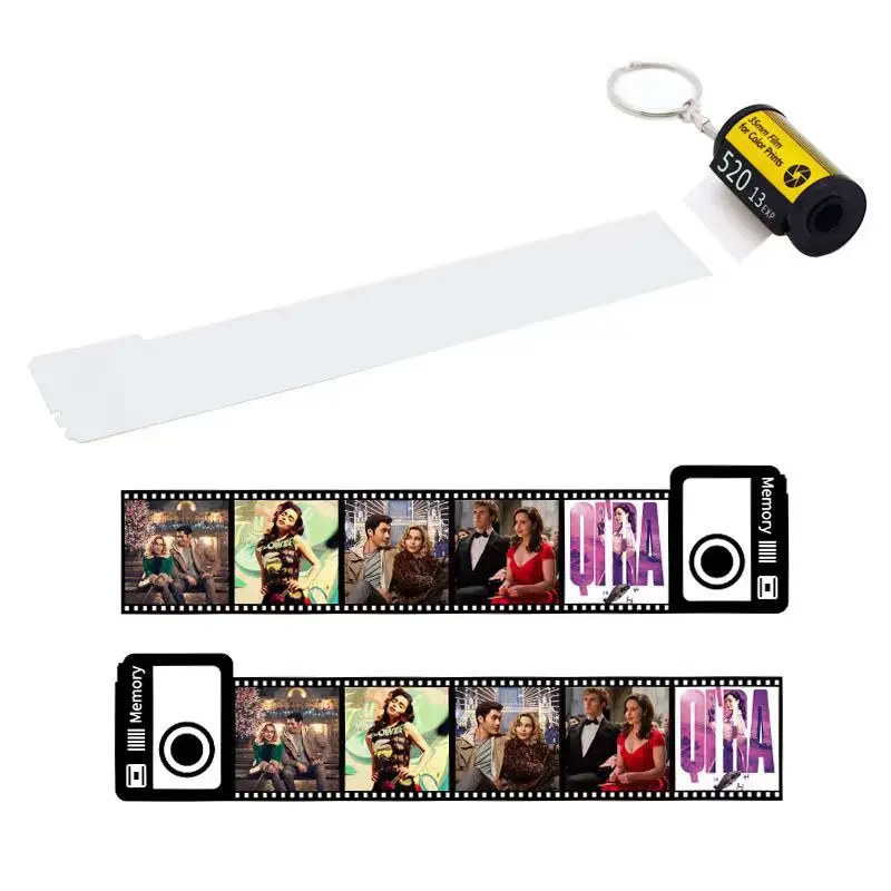 Custom Picture Camera Film Roll Keychain with Reel Album Gifts for Women  Girlfriend