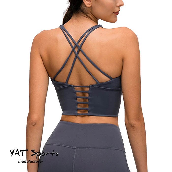 Quick Dry Yoga Gym Tops Sports Bra 