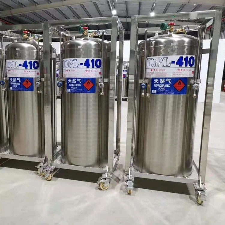 195L Gas Dewar Cylinder Liquid Oxygen Gas Tank for Hospital