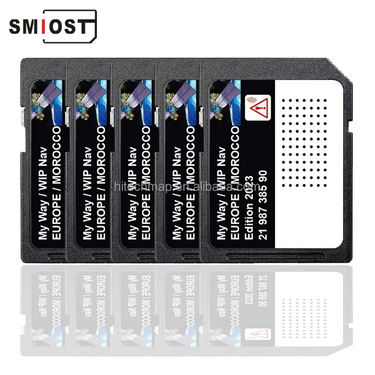 SMIOST Android Navigation for Micro Memorial Carte GPS CID Card SD for Citroen Myway 207 3008 C5 Europe
