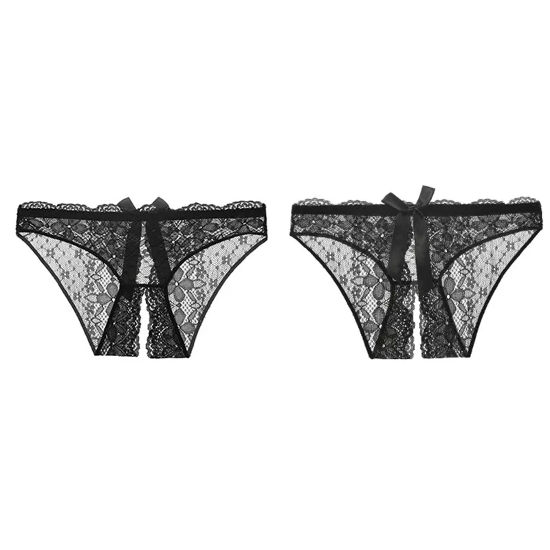 Wow 2024 Cheapest Wholesaler Supplier Open Panties Ladies Panties Lace