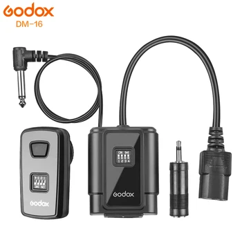 Godox DM-16 Studio Flash Trigger Channel Wireless Radio Remote Studio Flash for Cameras detail image