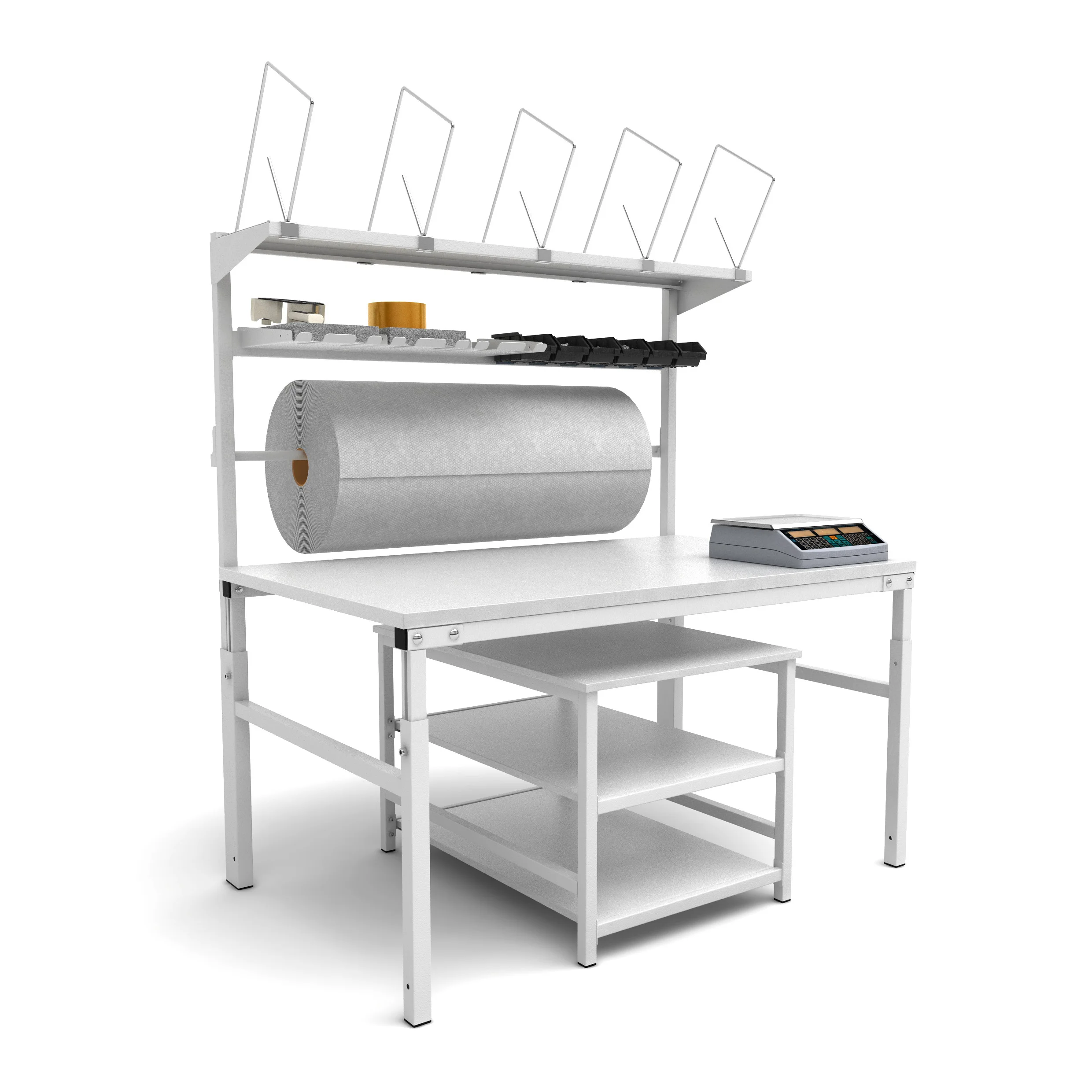 1.5 Metre Cargo & Storage Workbench Customizable Metal Assembly Desk ...