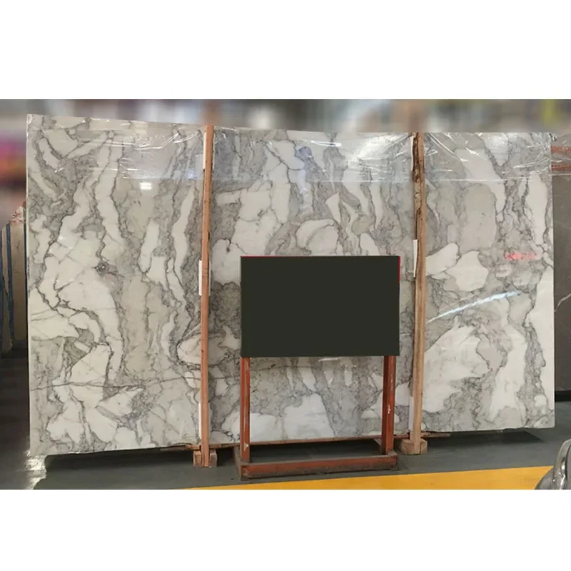 Australian White Marble Brown Vein Slabs With Great Price for Bathroom, Living Room, Lobby Flooring Wall Tile