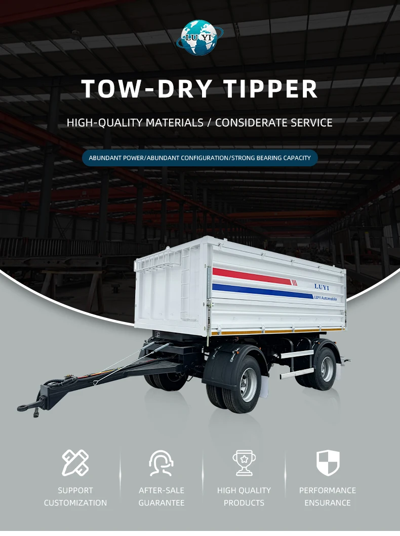 High End City Uses Axle Bulk Cargo Trailer Ton Ton Tow Bar Trailers Buy Tow Bar