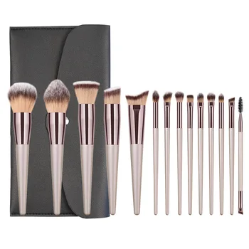 Makeup Supplier 14pcs Brush Set High Quality Free Custom Logo Professional Private Label Luxury Makeup Brushes