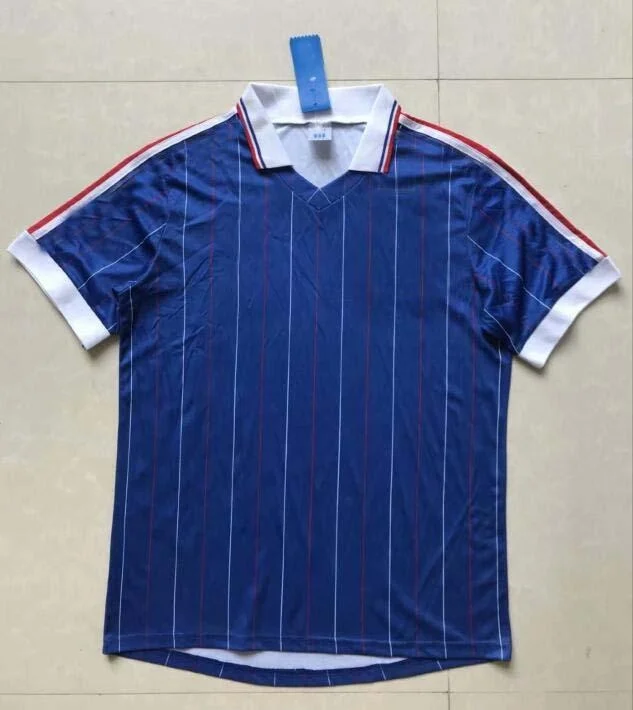 Buy wholesale 1998 France Zidane retro replica football shirt