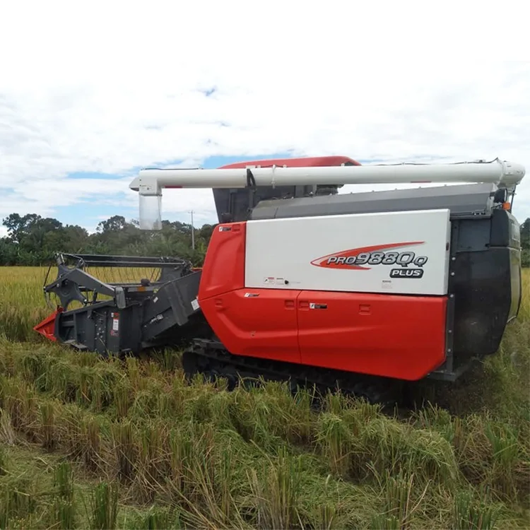 Alibaba.com: Kubota Combine Harvester small new model for agriculture ...