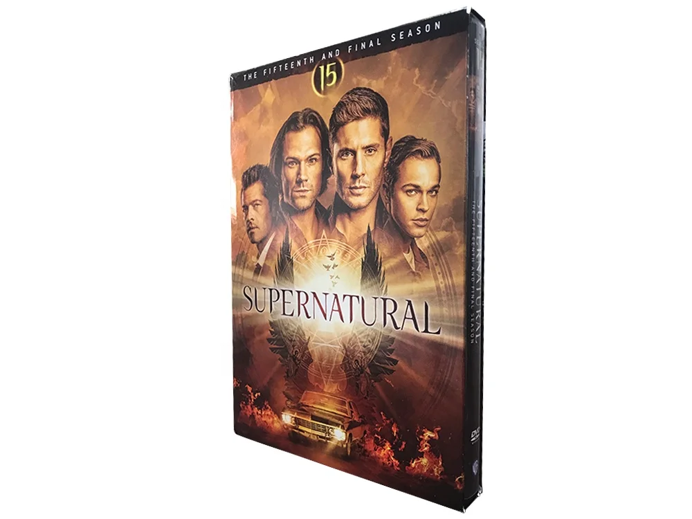 SUPERNATURAL Season 15 - 5disc Boxed Set with Free Shipping