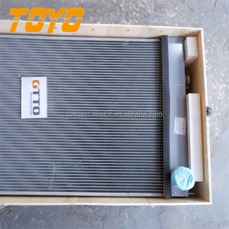 み。 ZX24655044 & 4655038 Hydraulic Oil Cooler Radiator for Hitachi