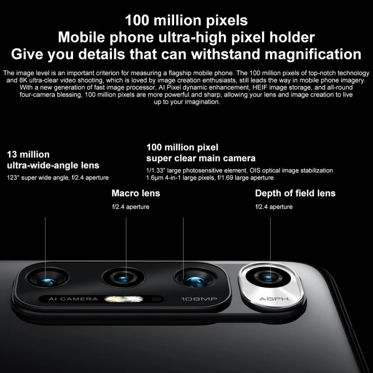 全球rom小米小米10s 108mp摄像头12gb 256gb 6.