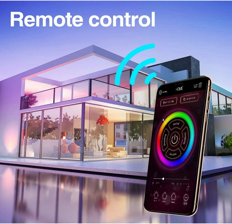 RGB Led Flame Effect Light Bulb Smart APP Control E26 Fire Light With Gravity Sensor Christmas Decorations Indoor Outdoor