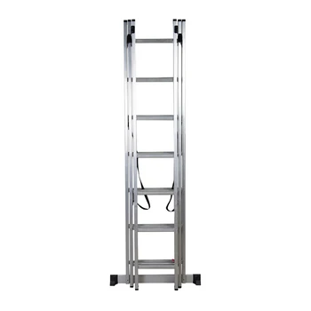 3 Section Triple Aluminium Extension 12m Extension Fire Ladder 16ft ...