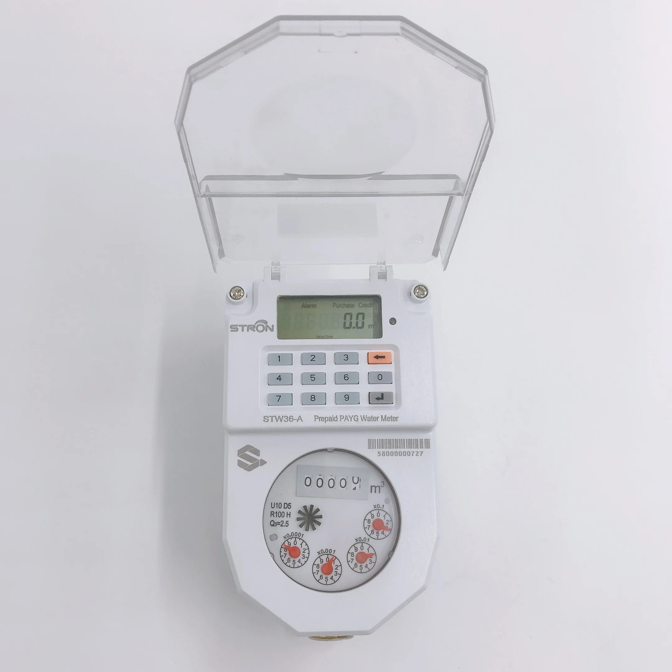 STS Standard Keypad Type Multi-Jet Prepaid Water Meter Vending Software Local Mobile Money Payment Integration IP68 OEM